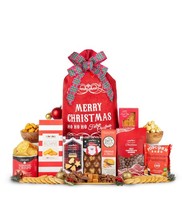 Santas Sack Festive Hamper Family Basket Christmas Basket Chocolate Selection