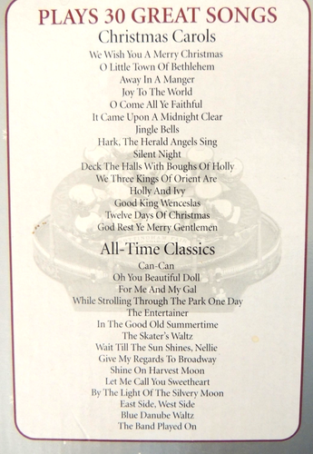 MR. CHRISTMAS  COLLECTION SPINNING TEACUPS W/ LED LIGHTING & 30 DIFFERENT SONGS - Picture 4 of 4