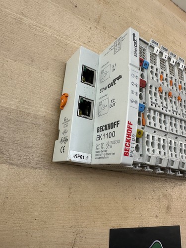 Beckhoff EK1100 ES6021 ES2008 ES1018 ES9100 Coupler Module - Picture 3 of 4