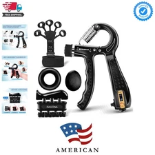 5 PCS Grip Strength Kit - Perfect for Fitness, Rehab, and Stress Relief