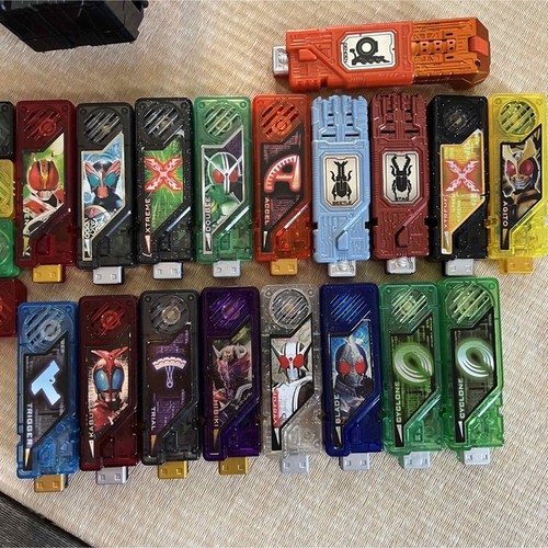 Kamen Rider W Double Driver Belt Gaia Memory Used Japan Toy - Picture 7 of 9