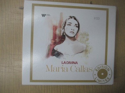 Maria Callas La Divina 2 CD Limited Edition Warner Classics Compilation 2023