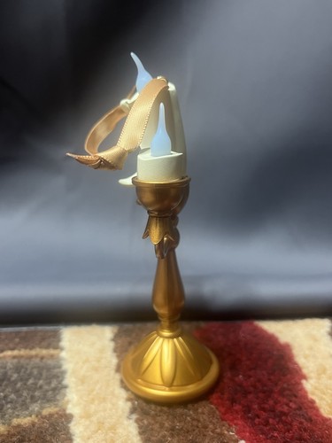 Disney Parks Die Schöne und das Biest Lumiere Kerzenständer Leuchtfigur/Orament. - Bild 4 von 6