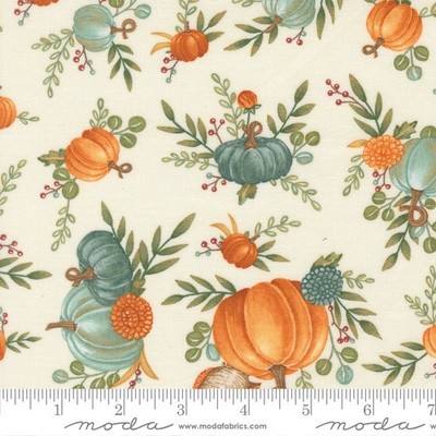 I Love Fall Most Of All 56140 11 Warm White by Deb Strain for Moda - half-yard