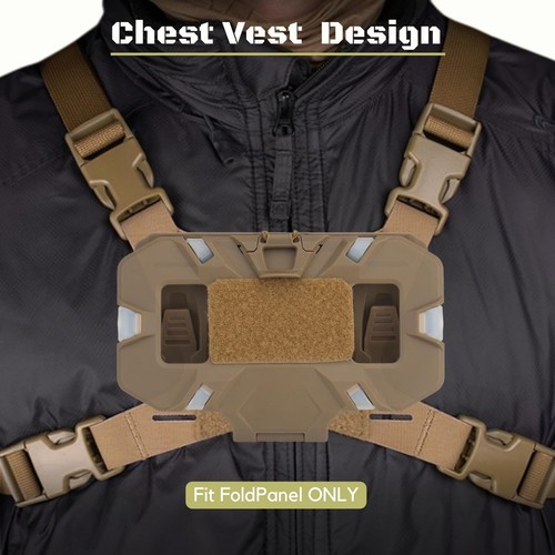 FoldPanel Harness Navigation Board Chest Rig for Plate Carrier Phone Mount Mo... - Picture 2 of 8