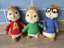 TY Beanie Babies Alvin and The Chipmunks Plush Dolls Alvin Simon Theodore