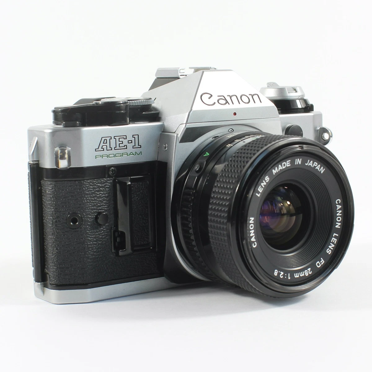 *COMO NUEVO* Programa Canon AE-1 REPARADO + FD 28 mm f/2,8 | SELLOS + 3 MESES DE GARANTÍA