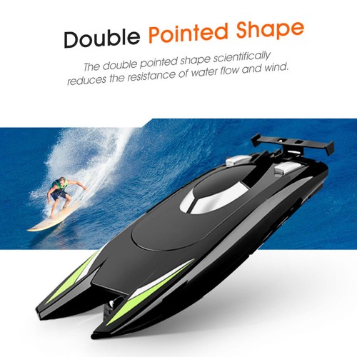 Dual Motor RC Boat for Kids & Adults - 25KM/H Speed 2.4GHz Remote Control - Picture 5 of 15