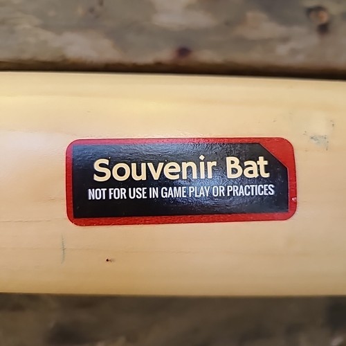 Louisville Slugger Bat Full-size Personal Model Wooden Baseball Bat Souvenir - Bild 5 von 15