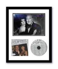 Lady Gaga Autographed Signed 11x14 Custom Framed CD Photo Cheek to Cheek ACOA