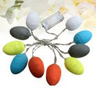 1Pc 1.8M 10-LED Cotton Thread Light String Battery Powered Delicate Shining
