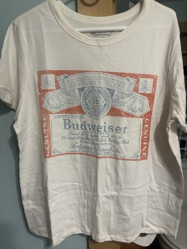Budweiser Vintage Style T-Shirt - Size XL - Picture 1 of 3