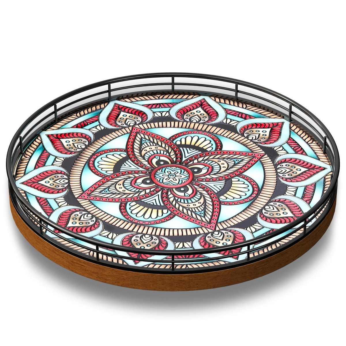 Oak Bohemia Lazy Susan 10.2