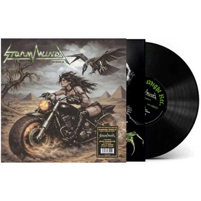 STORMWIND - Burning Wheels (LIM. 500 BLACK LP*LOST 2nd ALBUM*GER HEAVY METAL)