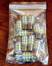 10 NUEVAS 1142, 1076 Bayoneta Doble Contacto LED Bombillas Barco Marina RV Cámper