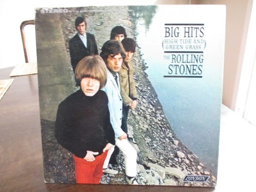 THE ROLLING STONES "BIG HITS HIGH TIDE AND GREEN GRASS" 1966 STEREO LP $2.95