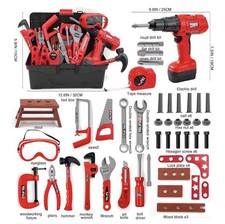 Kids Tool Set   48 Piece Toddler Tool Set with Electronic Toy Drill Tool Box...