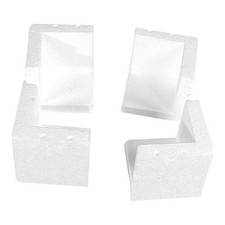 Polar Tech Industries Foam Corner Protectors, 3/4" Square, 2-1/4" x 2-1/4" x