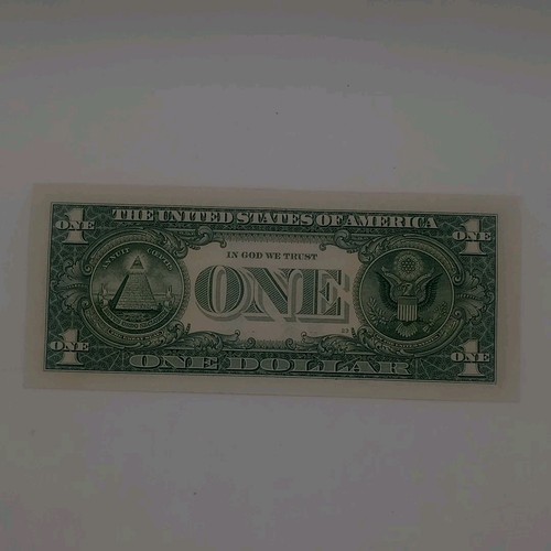 1 $ Fancy TRINARY One Dollar Schein Note 2017A #37000709 - Bild 4 von 11