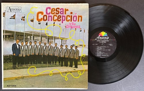 Cesar Concepcion Y Su Orquesta LP OG MONO  ANSONIA ALP1304 Puerto Rico BOLERO VG - Picture 1 of 6