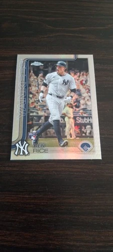 2025 Topps Chrome - Ben Rice #139 Prism Refractor (RC)