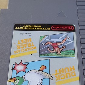 Nintendo Super Mario Bros./Duck Hunt/World Class Track Meet NES NTSC 1988 MP