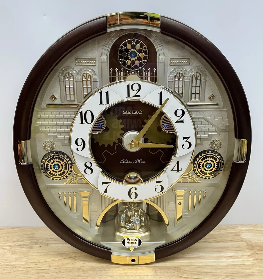 Reloj Seiko Melodies In Motion Cristales Swarovski 30 Canciones 2018 Coleccionistas Foto 2 de 4
