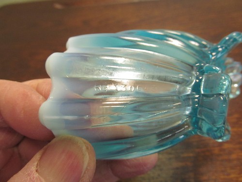 Davidson Richelieu Pinched Basket Ribbed Blue Opalescent RP130643 - 第 11/12 張圖片