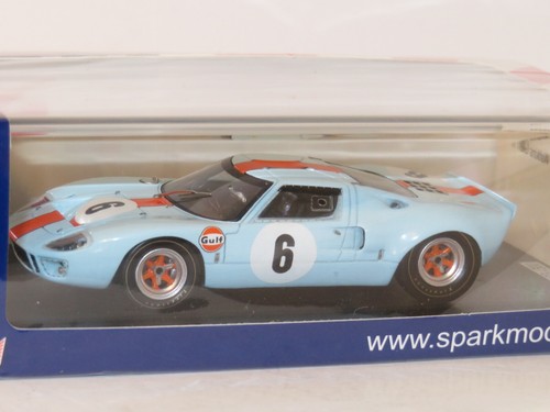 1/43 Ford GT40 JW Automotive Engineering 6hrs Watkins Glen 1968 #6 Hawkins/Hobbs - Picture 3 of 4