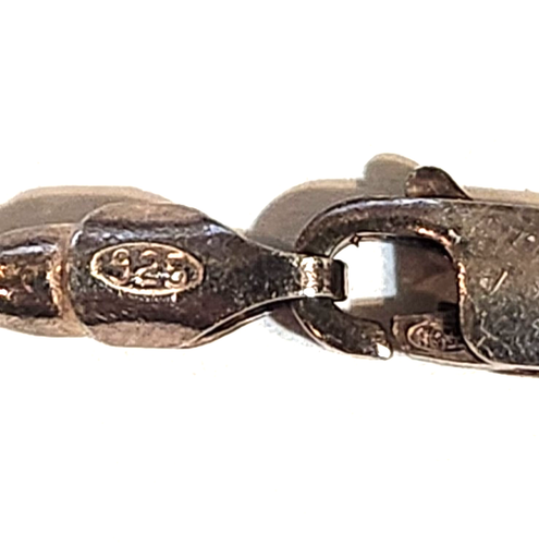 Sterling Silver 925 Bracelet Italian Solid Free Shipping - Picture 5 of 9