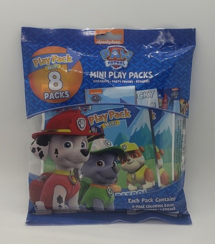 Paw Patrol 8 Pack Mini Play Pack New! - Picture 1 of 2