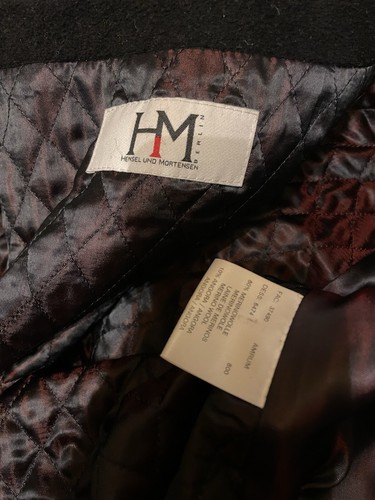 Hensel & Mortensen Mantel Merinowolle/Angora CALW 100%Edles Naturhaar Gr. 50 - Bild 8 von 9