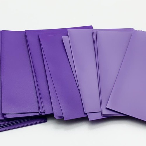 1 Box of 600 Counts-12packs Purple Color Front Matte Card Sleeves Standard MTG - Picture 5 of 11