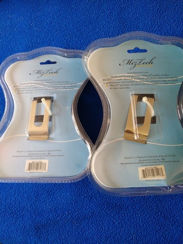 Set of 2 Miztech Small Cell Phone Cases with Belt clip....New - Picture 4 of 4