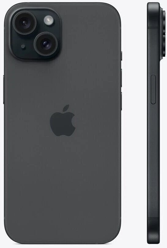 Apple iPhone 15 5G 256GB Smartphone Nero black ricondizionato diretto Apple - Immagine 3 di 4