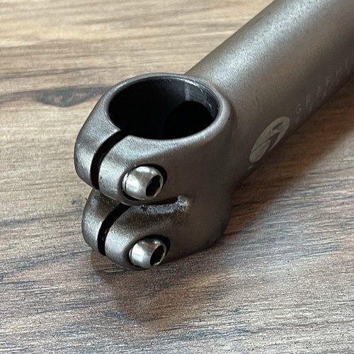 90s Trek Icon Graphite Series Threadless MTB Stem 110 5 Degree 25.4 - Picture 5 of 6