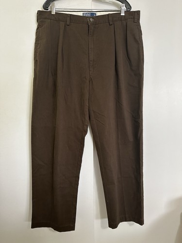 RALPH LAUREN Brown Andrew Pants NWT 40x30 Measures 38x29.5 Mens - Picture 3 of 7