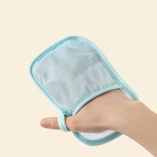 4 Stück Luffa Mitt Shower Badehandschuh Peelinghandschuhe Körper Babyparty Handschuhe - Bild 7 von 12