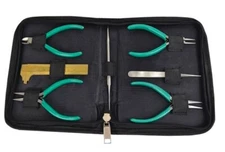 7 Piece Jewelry Beading Tool Kit Pliers Beading Needle Tweezers Beading Set