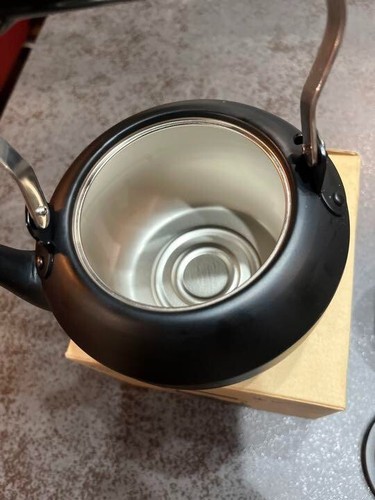 Snow Peak Teapot Classic 0.7L Matte Black Kettle Pot Not For Sale Japan F/S - Picture 3 of 8
