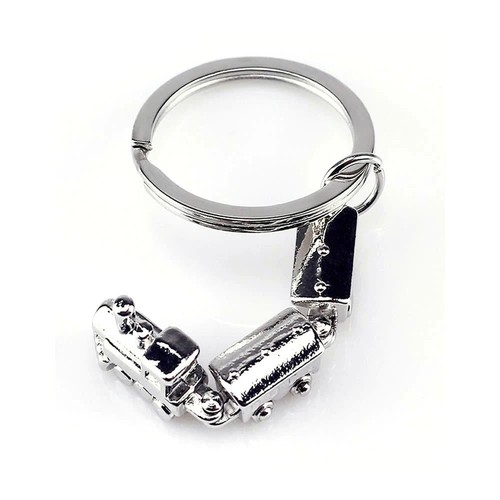 Train Model Movable Joint Train Keyring Train Model Keychain Couple - Picture 7 of 12