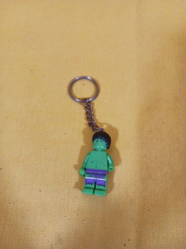 LEGO Marvel Superheroes Hulk Minifigure Keychain 2013