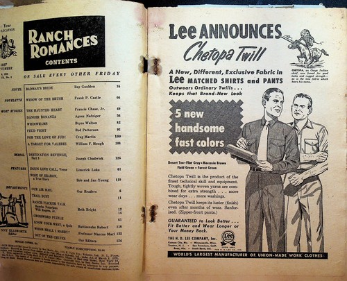 Ranch Romances Pulp 1st June 1952 Will Rogers Jr Marlene Dietrich Ray Gaulden - Imagen 2 de 4