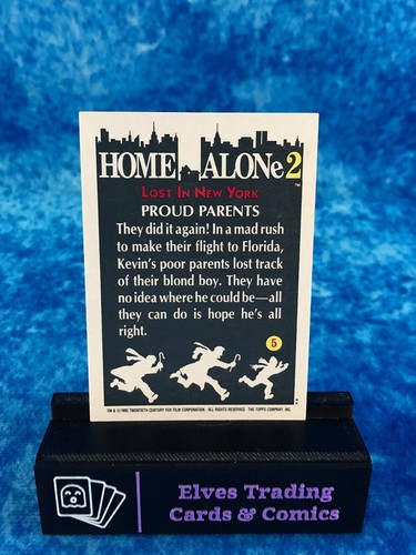 Home Alone 2: Lost in New York SINGLE Non-Sport Trading card by Topps 1992 - Picture 14 of 158