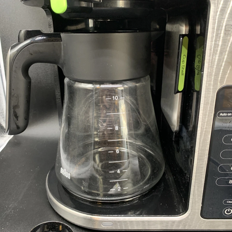 Braun  KF 9170 10-Cup MultiServe Coffee Maker In Stainless Steel / Black Tested - Image 2 of 4