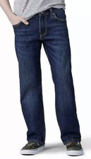 Lee Boys Youth Straight Leg Fit Performance Comfort Stretch Blue Jean 7