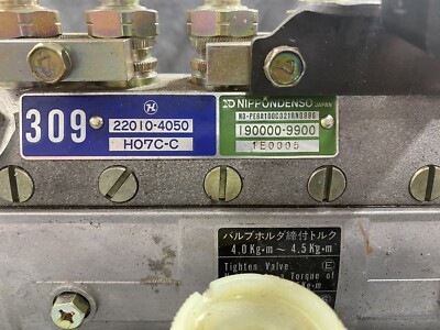Genuine Nippondenso Fuel Injection Pump 19000-9900