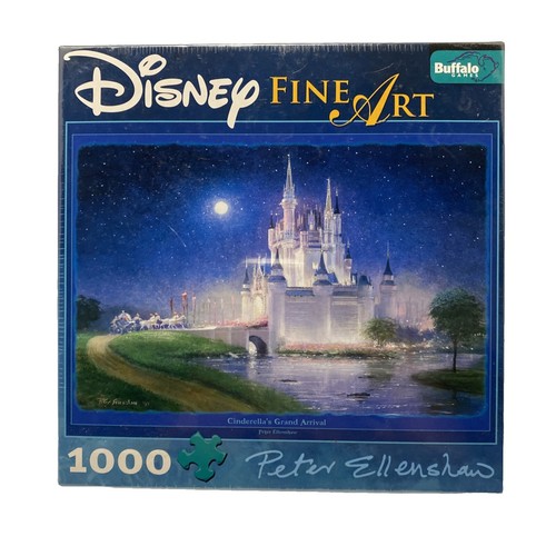 new✨Jigsaw Puzzle Peter Ellenshow Disney Disney Fine Art Puzzle 1000 Pc Cinderella Castle Peter