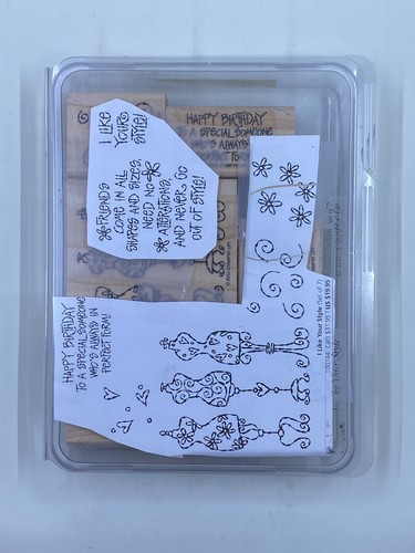 Stamping Up Rubber Wood Stamp Sets YOU PICK List #3 Complete Crafts Scrapbooking - Picture 480 of 896