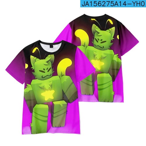 Cosplay Regretevator Gnarpy 3D T-Shirts Adult Kids Short Sleeves Sports Top Tee - Picture 26 of 27